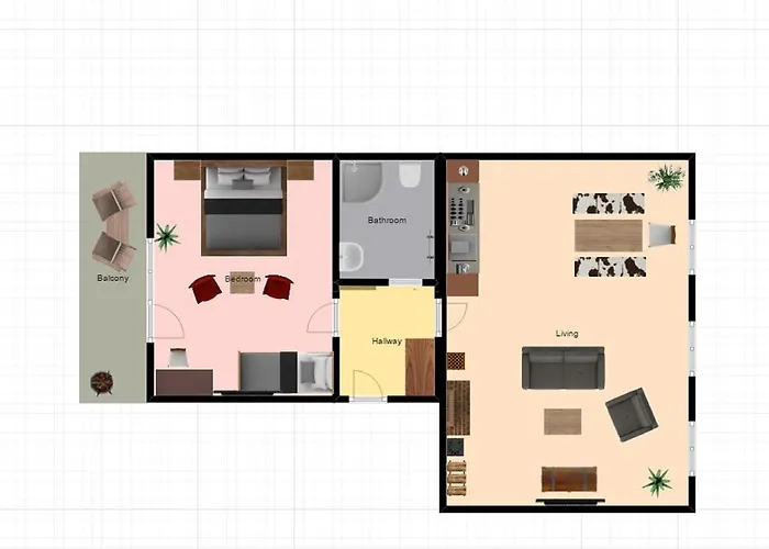 & Zluta Hruska アパート