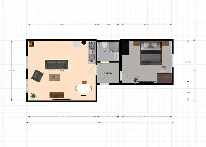 & Zluta Hruska アパート